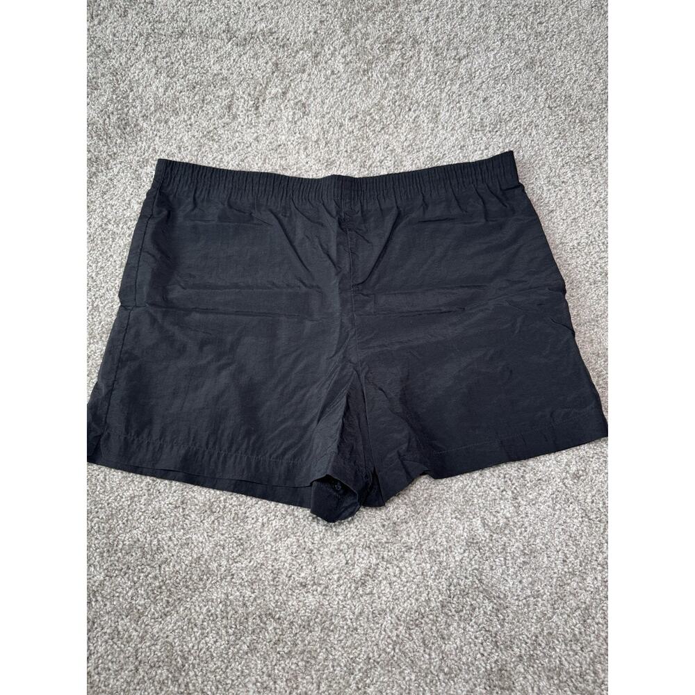 Pacific Connections Shorts Women's XXL Vintage 80s 90s High Waist Black